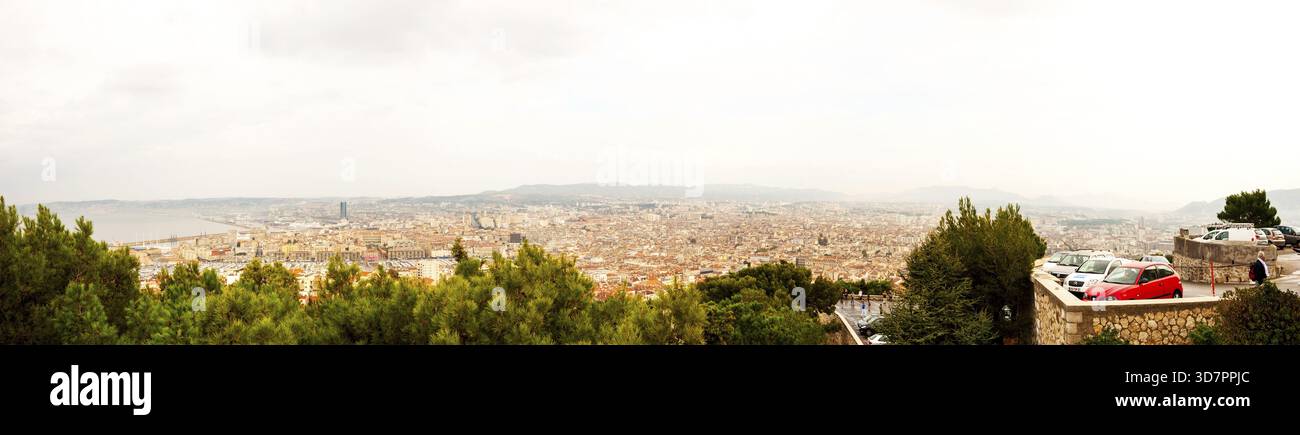 Blick über Avignon, Frankreich Stockfoto
