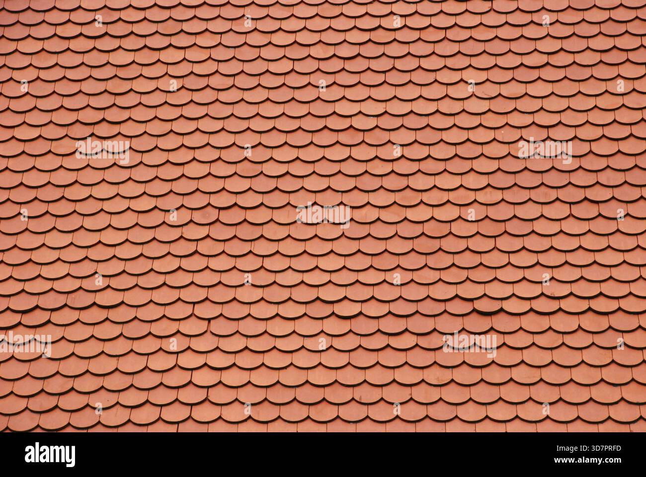 Neue Red Roof Covers Textur Stockfoto