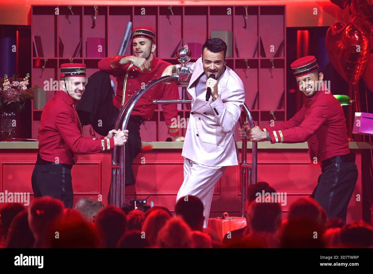 ZDF - die Giovanni Zarrella Show . Fernsehmoderator Giovanni Zarrella ...
