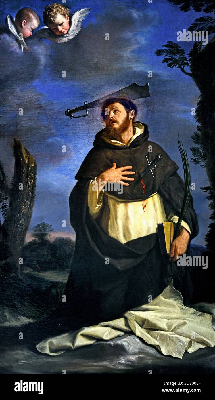 San Pietro aus Verona von Barbier Giovan Francesco, bekannt als Il Guercino 1591 - 1666 17. Jahrhundert, Italien, Italienisch. Stockfoto