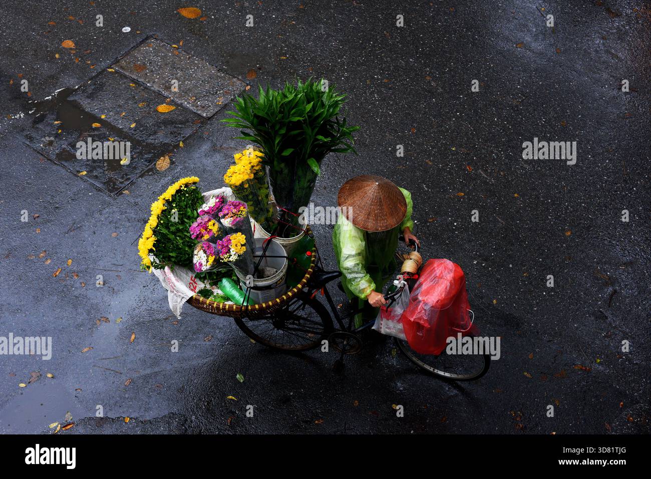 Hanoi Straßenhändler Stockfoto