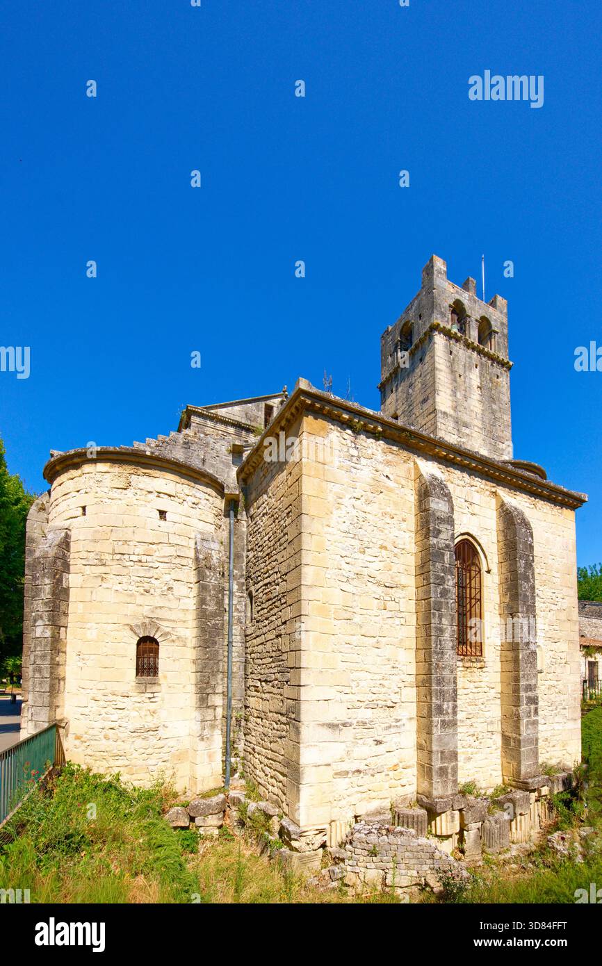 Frankreich, Vaucluse, Vaison la Romaine, Kathedrale Notre Dame de Nazareth vom 11. Und 12. Jahrhundert Stockfoto