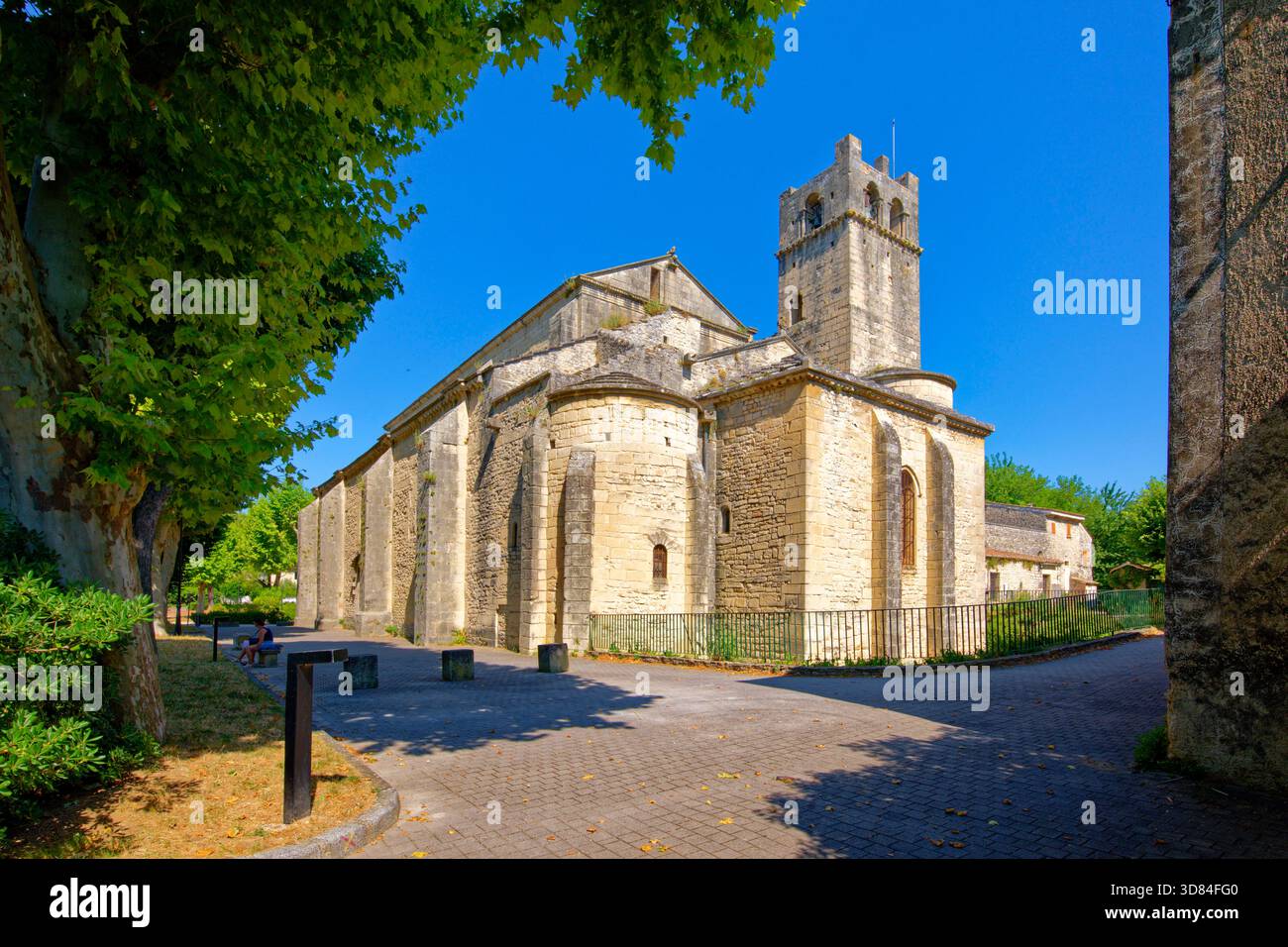 Frankreich, Vaucluse, Vaison la Romaine, Kathedrale Notre Dame de Nazareth vom 11. Und 12. Jahrhundert Stockfoto