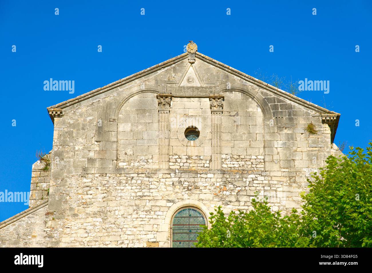 Frankreich, Vaucluse, Vaison la Romaine, Kathedrale Notre Dame de Nazareth vom 11. Und 12. Jahrhundert Stockfoto