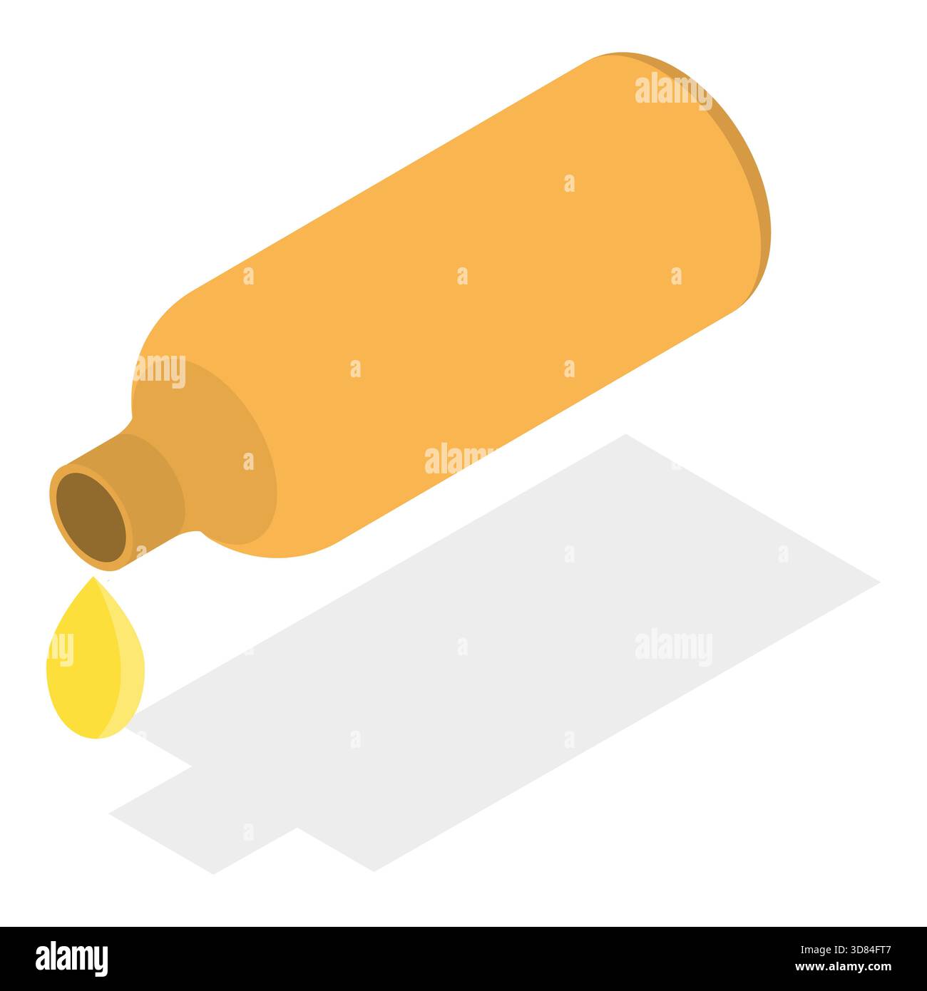 Isometrische flache 3D-Illustration von Kochzutaten, Icons für kulinarische Lebensmittel. Punkt 5 Stockfoto