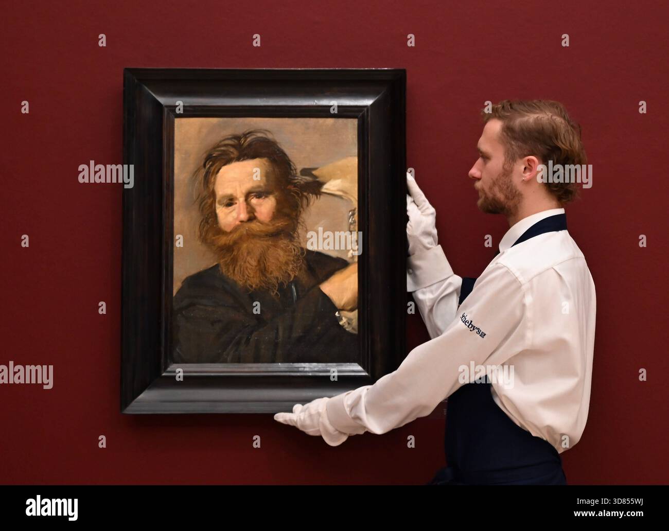 Vorschau der Gemälde des alten Meisters und des 19. Jahrhunderts in Sotheby's Bond Street London. Die Abendauktion findet am 3 . Dezember 2025 statt . Stockfoto