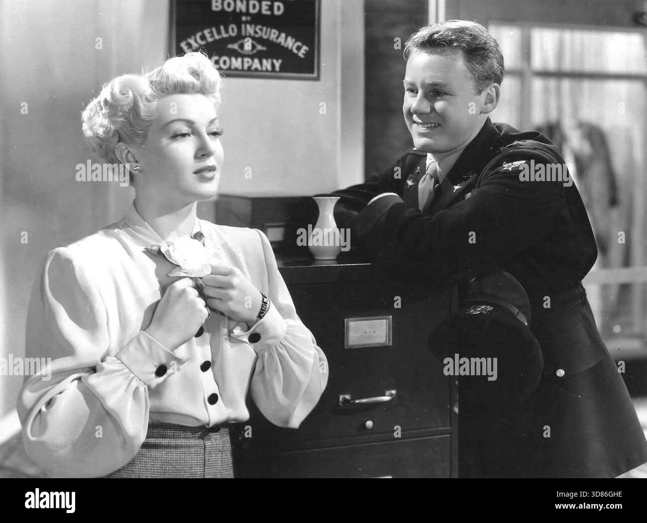 WOCHENENDE BEIM WALDORF 1945 MGM Film mit Van Johnson und Lana Turner Stockfoto
