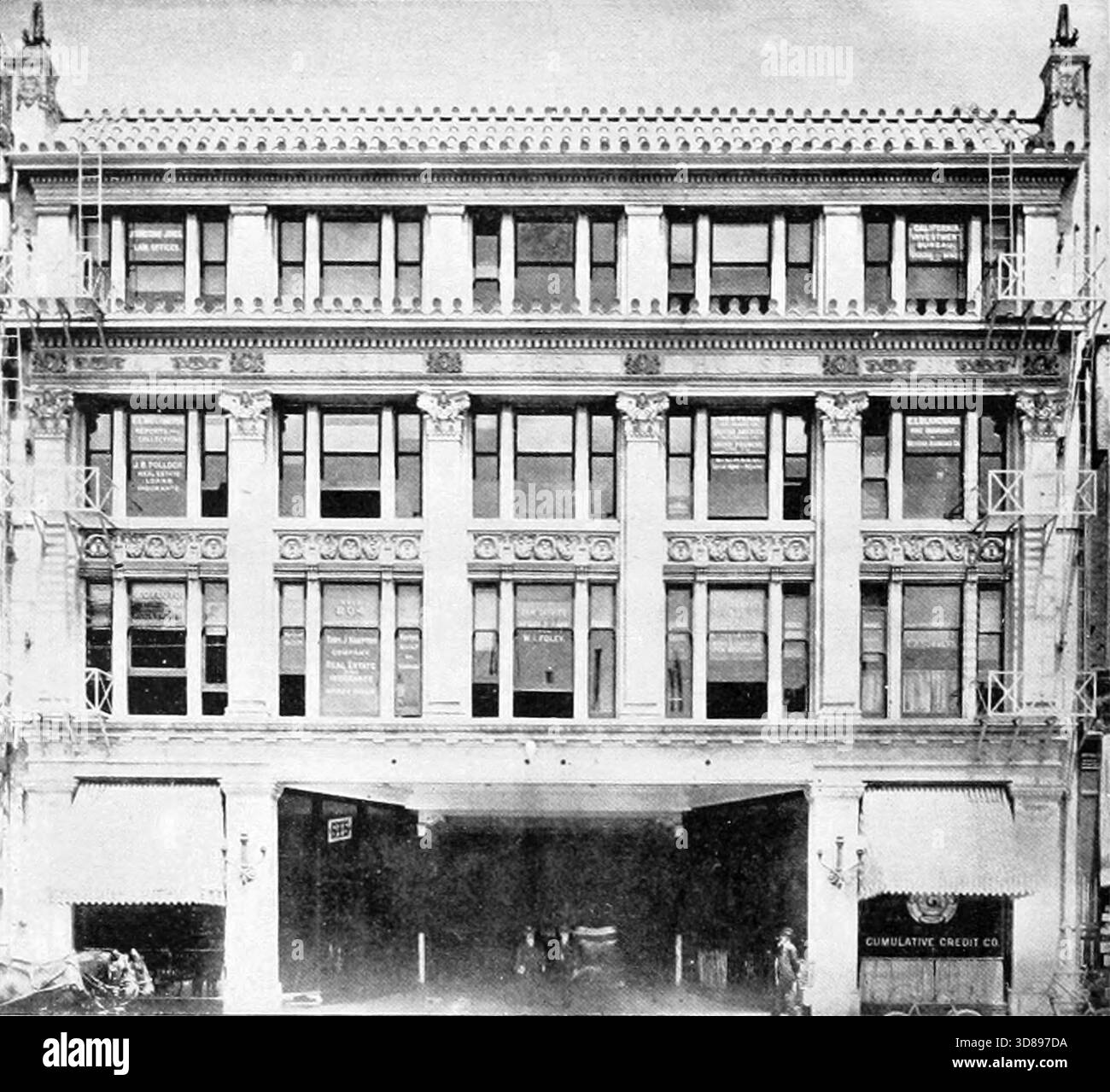 LOS ANGELES 1900 - Foto des Mason Opera House in Los Angeles, Stockfoto