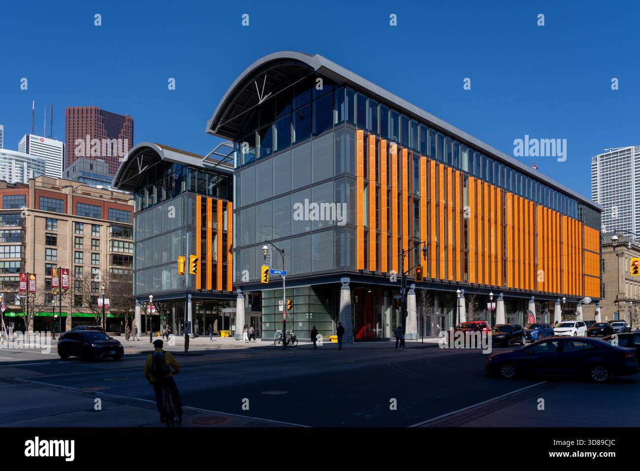 Außenansicht des St. Lawrence Market North Gebäudes in Toronto, ON, Kanada. Stockfoto