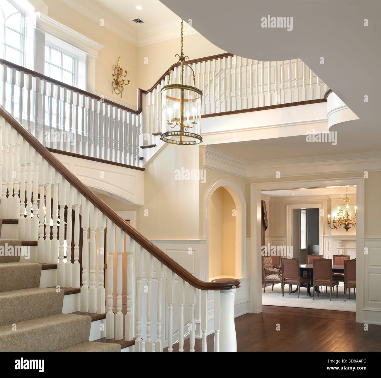 Treppenstufen Detail, Philadelphia USA Stockfoto