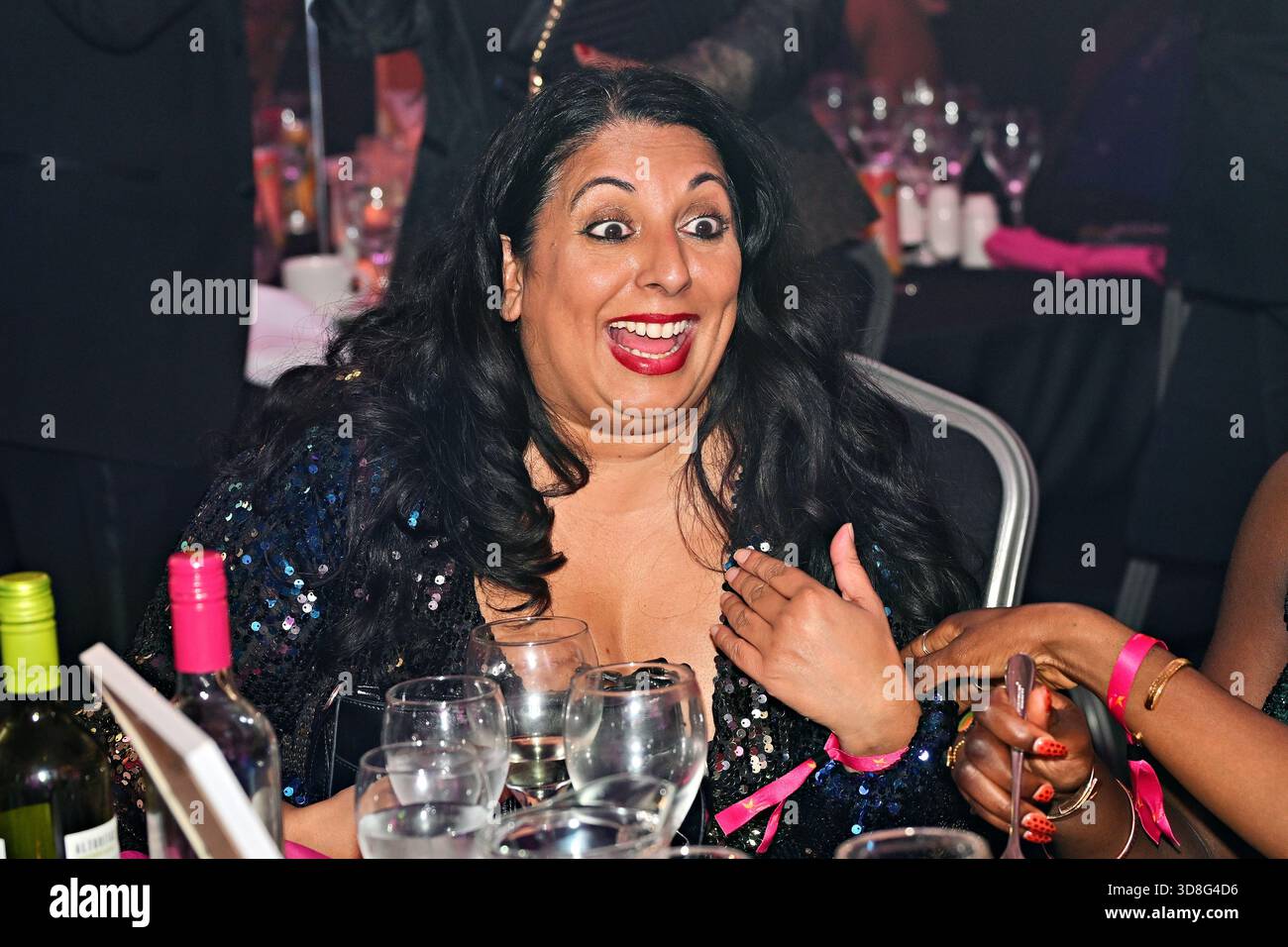 Birmingham, Großbritannien. November 2025. Ashbibi bei den Awards of the Multikultural Business & Community Champion Awards 2025 (MBCC Awards) im Hilton Birmingham Metropole, Birmingham, Großbritannien. (Foto von 李世惠/siehe Li/Picture Capital) Credit: Siehe Li/Picture Capital/Alamy Live News Stockfoto