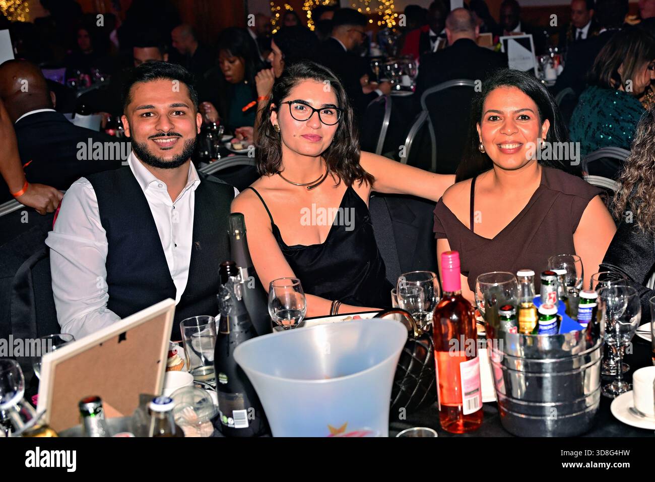 Birmingham, Großbritannien. November 2025. Jamal Qurban bei den Awards of the Multikultural Business & Community Champion Awards 2025 (MBCC Awards) im Hilton Birmingham Metropole, Birmingham, Großbritannien. (Foto von 李世惠/siehe Li/Picture Capital) Credit: Siehe Li/Picture Capital/Alamy Live News Stockfoto