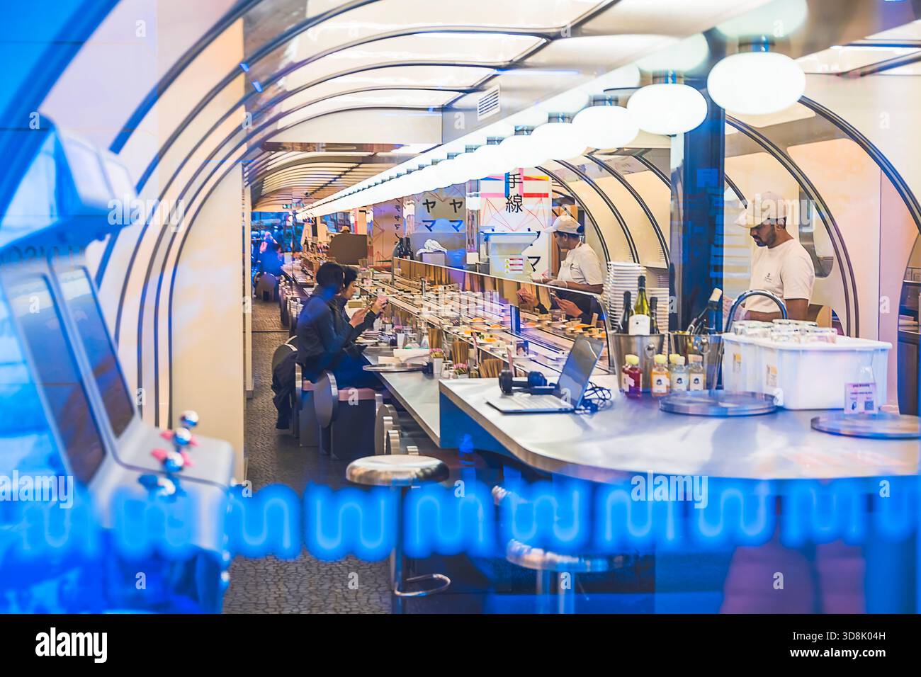 France, Ile-de-France, Paris, 7. Bezirk, rue du bac, japanisches Restaurant MATSURI Stockfoto