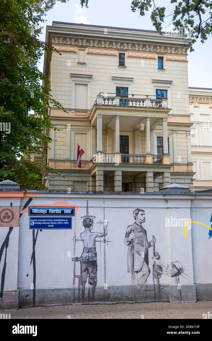 Europa, Lettland, Riga. Paul Stradins Museum für Geschichte der Medizin Stockfoto