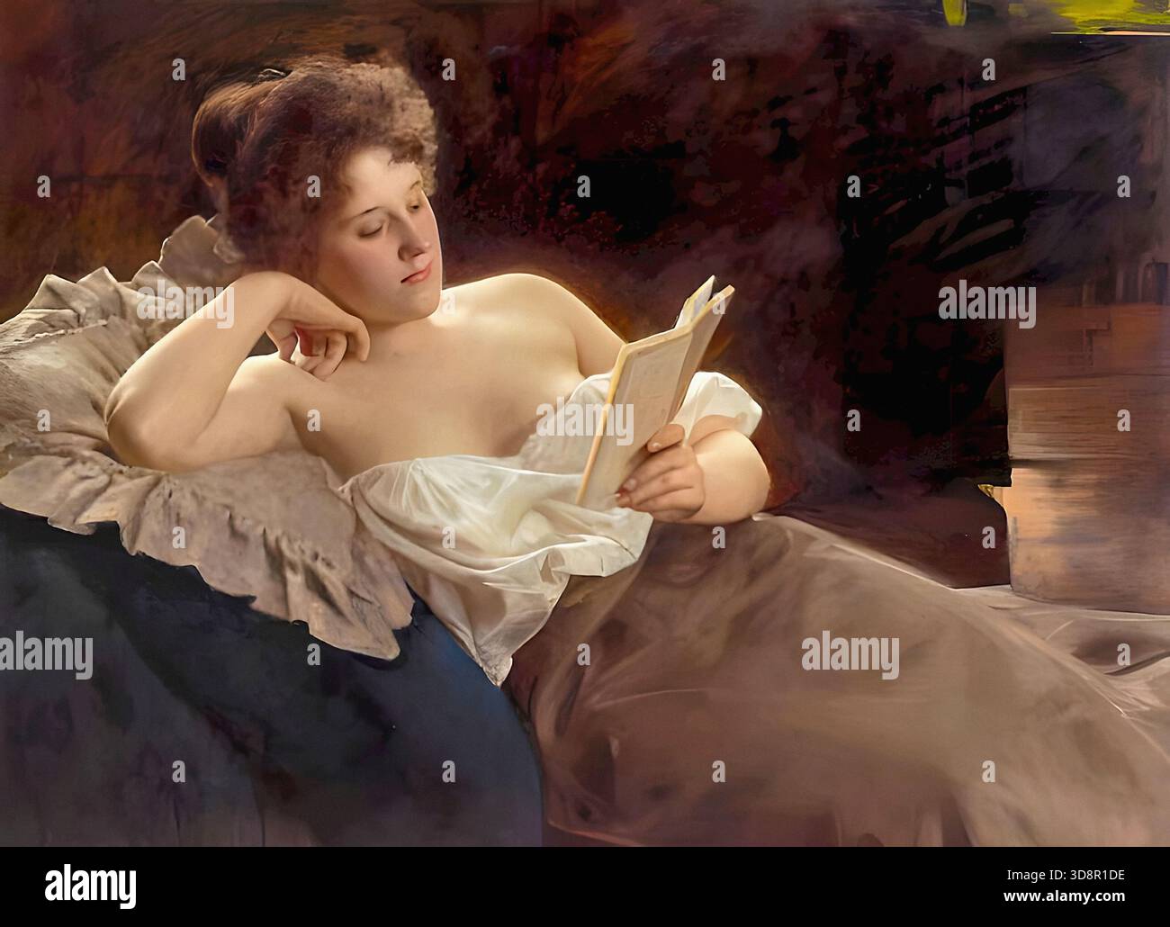 Albert Ritzberger - eine liegende Frau, Lesung 1 Stockfoto