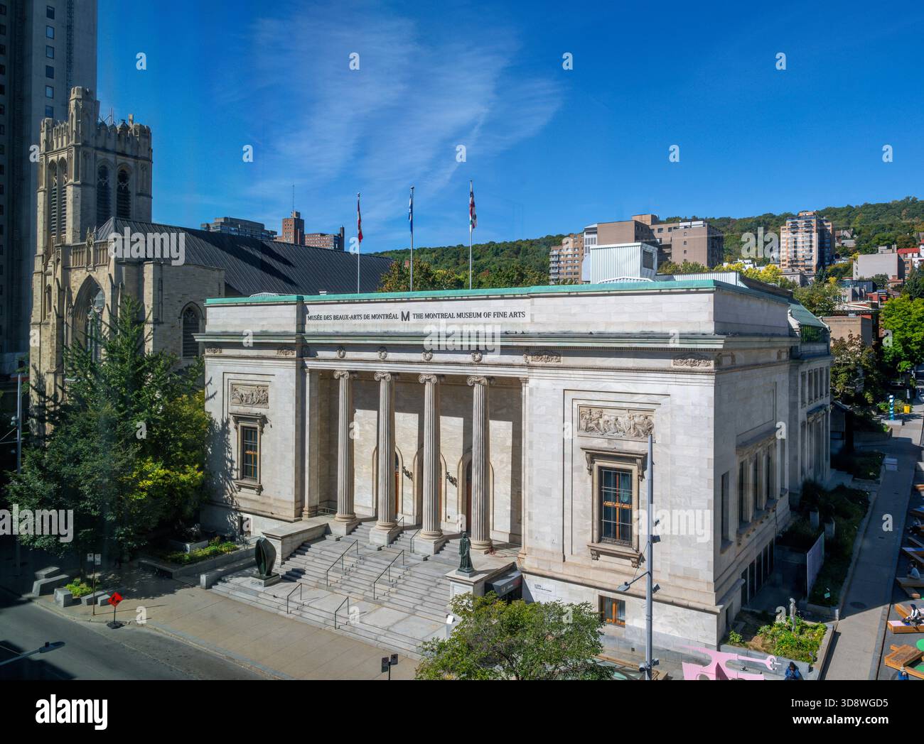Montreal Museum of Fine Arts (Musée des beaux-Arts de Montréal), Sherbrooke Street, Montreal, Quebec, Kanada Stockfoto