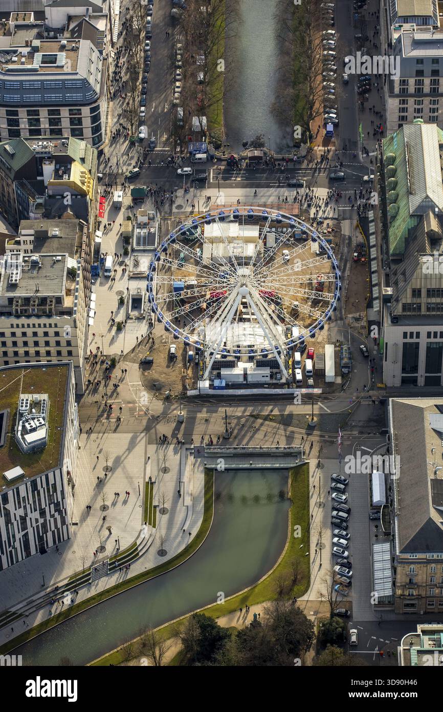 Kinderkarneval 2016 auf der Koe am Samstag, 6. Februar 2016, Karneval, Parade, auf Königsallee, Düsseldorf, Rheinland, Nordrhein-Westfalen, Stockfoto