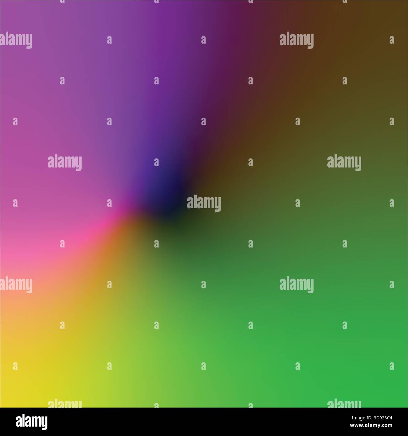 Moderner, mehrfarbiger Hintergrund mit Farbverlauf und leuchtenden Rosa-, Grün- und Schwarztönen, die zu einem glatten abstrakten Hintergrund passen, der für digitale Kunst geeignet ist Stock Vektor