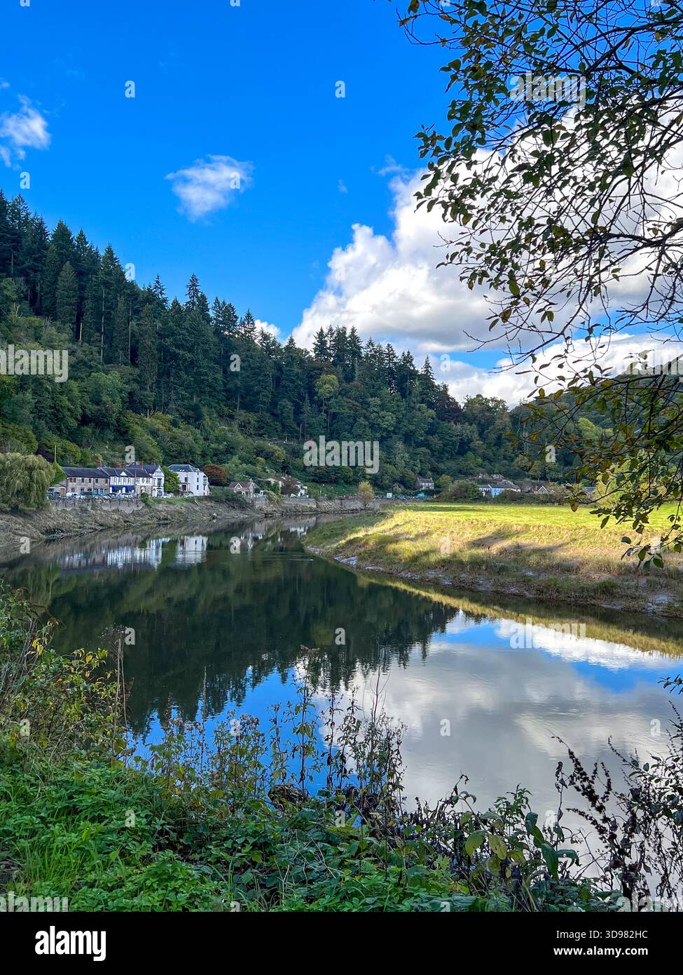 Herbstlandschaft England Großbritannien Stockfoto