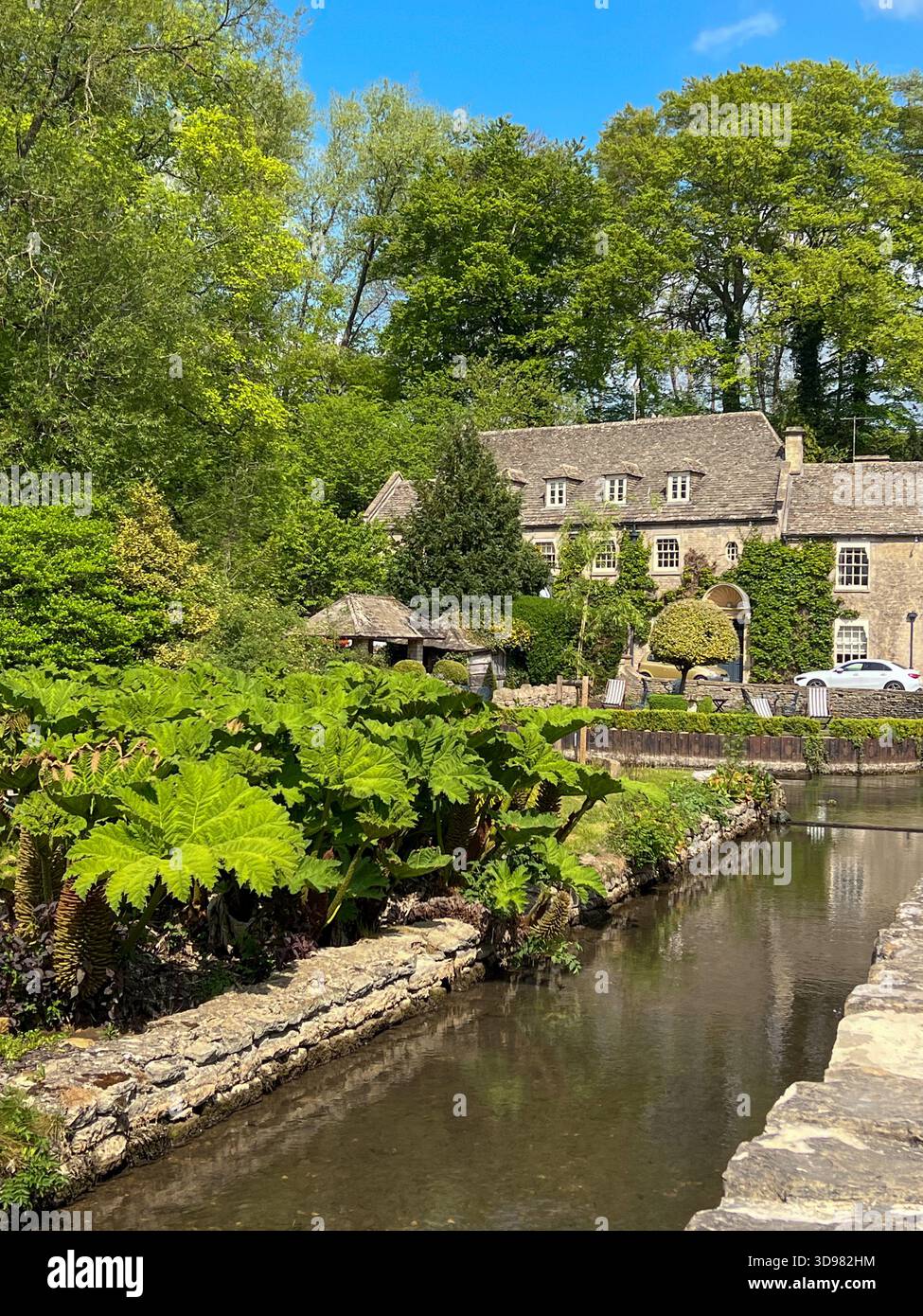 Cotswolds Herbstlandschaft England Großbritannien Stockfoto