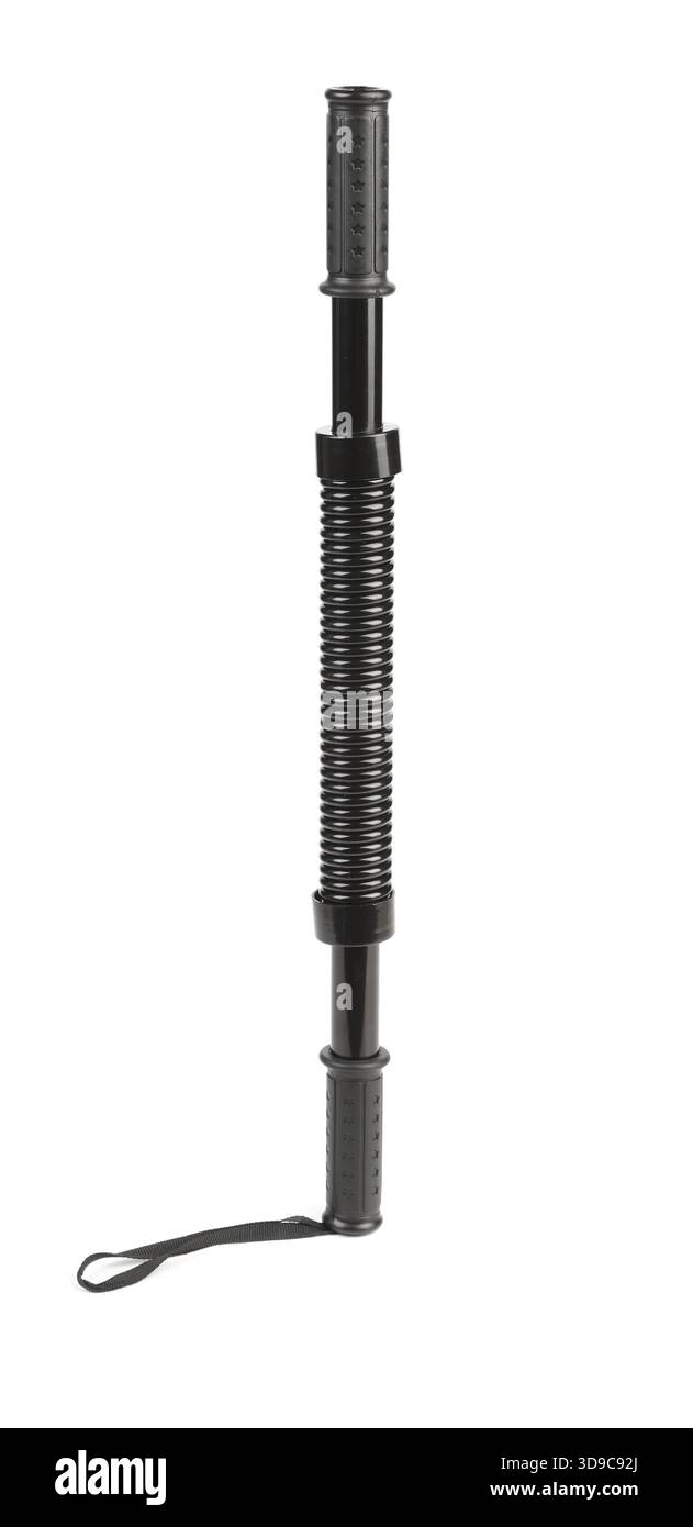 Stahlspreizer. Isoliert auf weißem Hintergrund Stockfoto