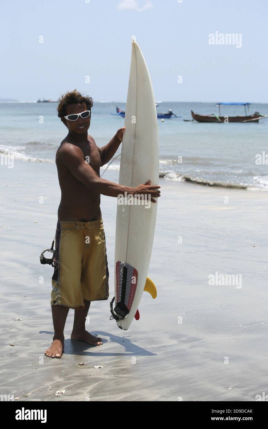 Porträt, junge Männer - die surfer Stockfoto