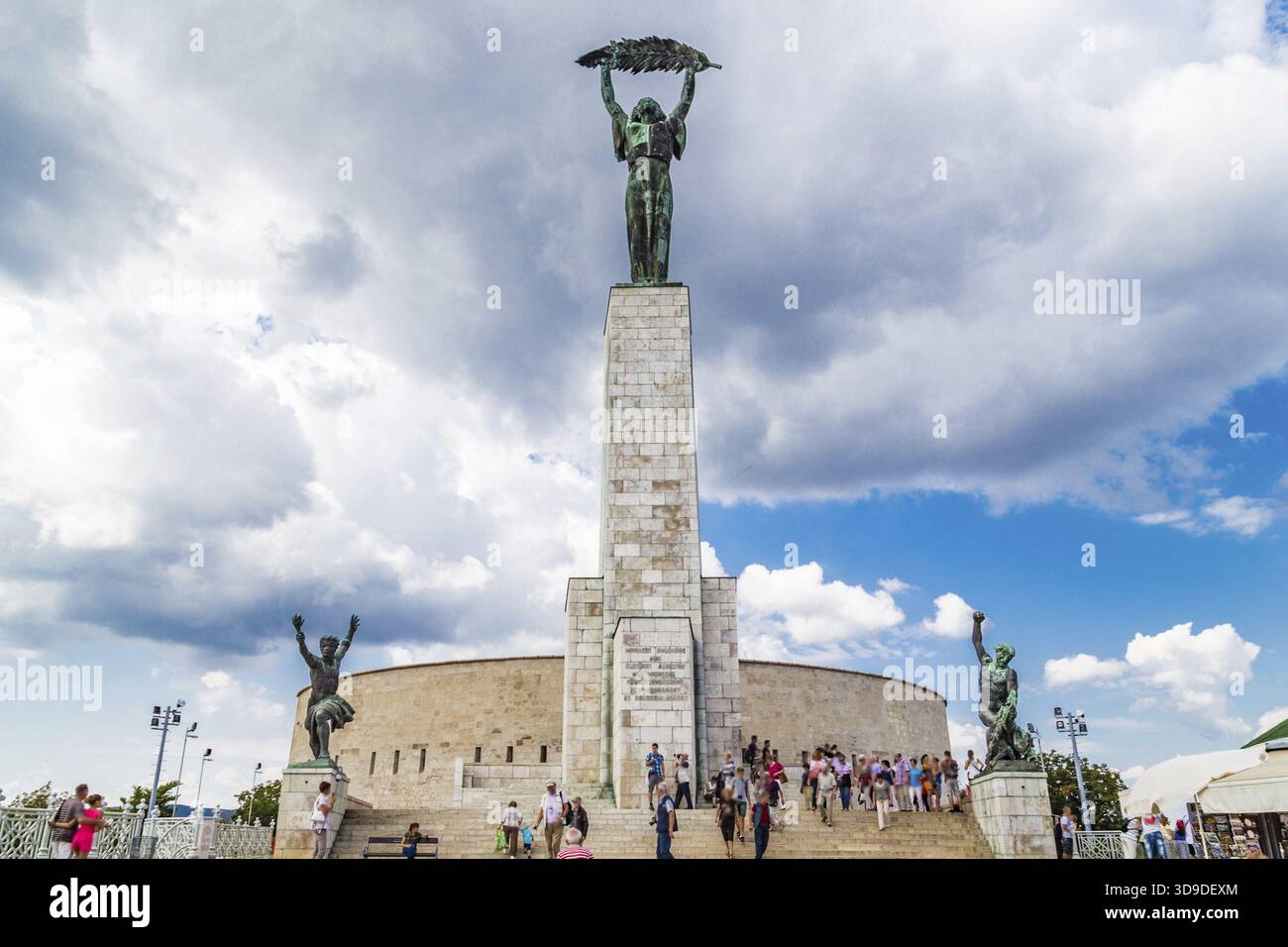 Freiheitsstatue in Budapest, Ungarn Stockfoto