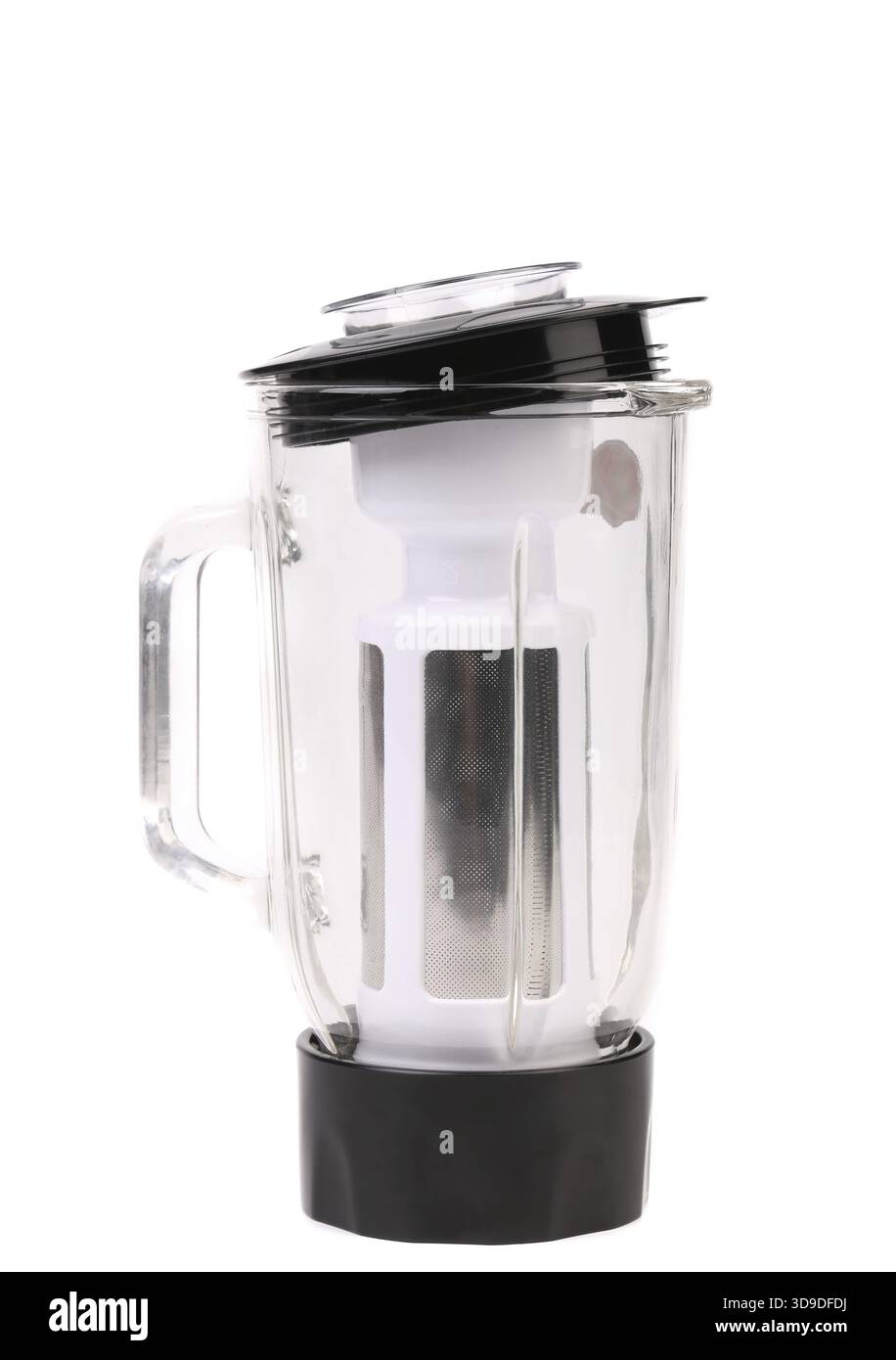 Küche Mixer isoliert auf weiss mit Beschneidungspfad Stockfoto