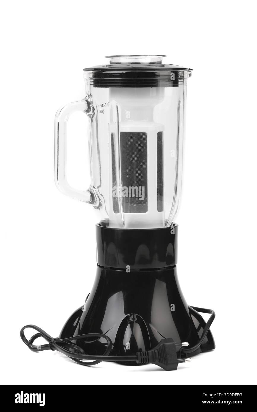 Küchenmixer. Isoliert auf weißem Hintergrund Stockfoto