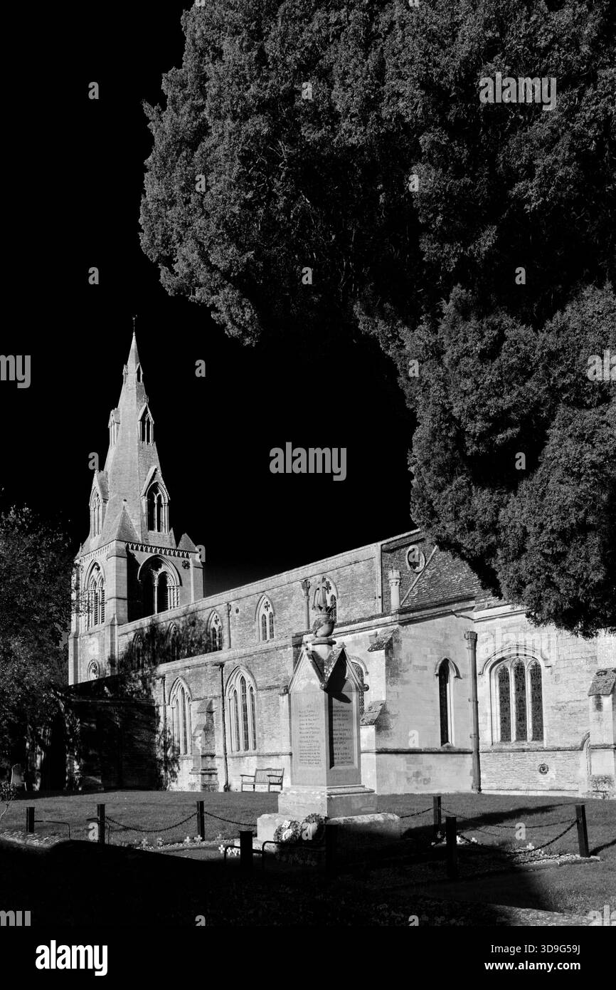 Pfarrkirche St. Marys, Dorf Warmington, Northamptonshire County, England; Großbritannien Stockfoto