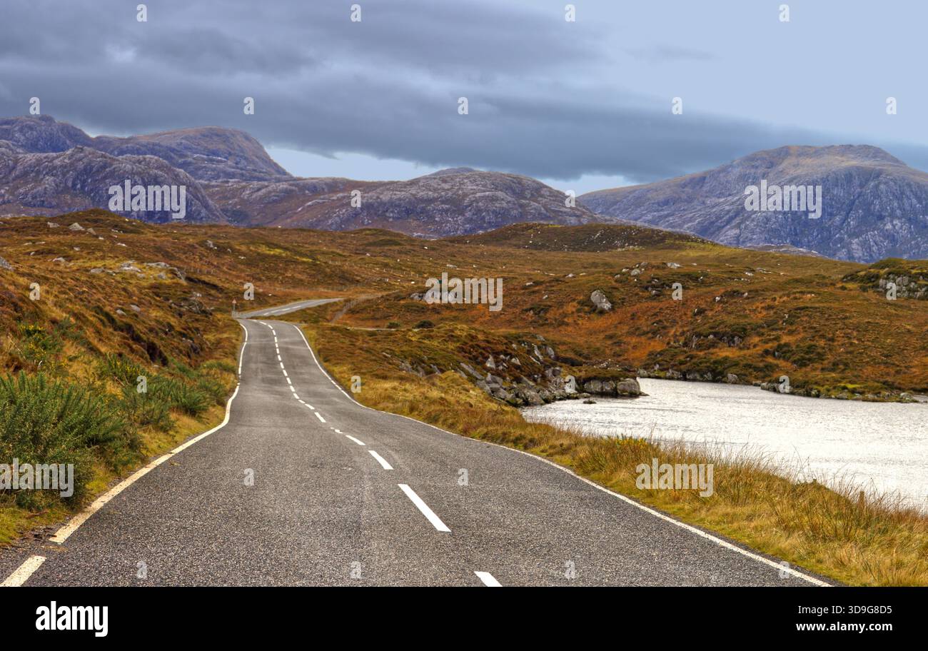 Isle of Harris Mountains Äußere Hebriden Schottland Stockfoto