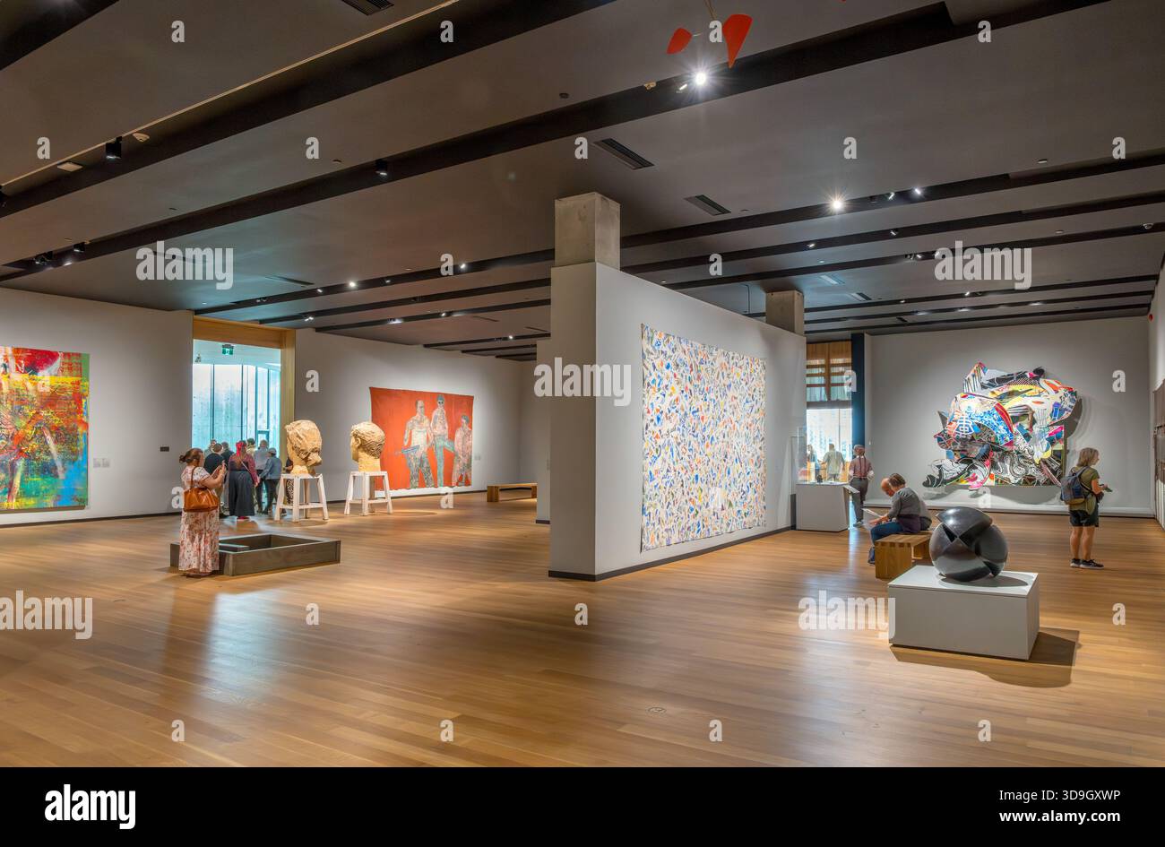 Innenraum des Montreal Museum of Fine Arts (Musée des beaux-Arts de Montréal), Montreal, Quebec, Kanada Stockfoto