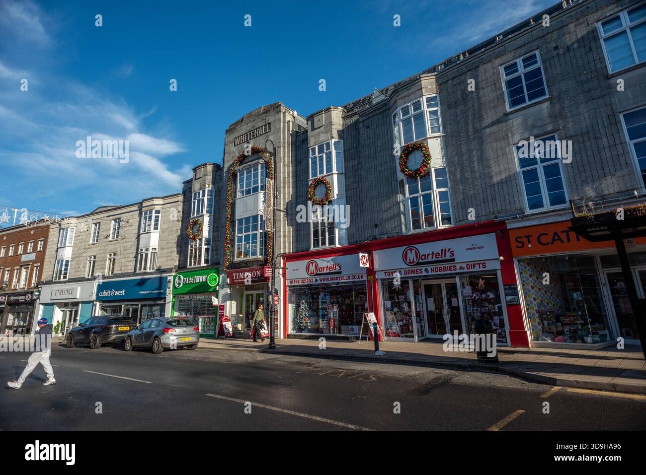 East Grinstead, 26. November 2025: London Road Stockfoto