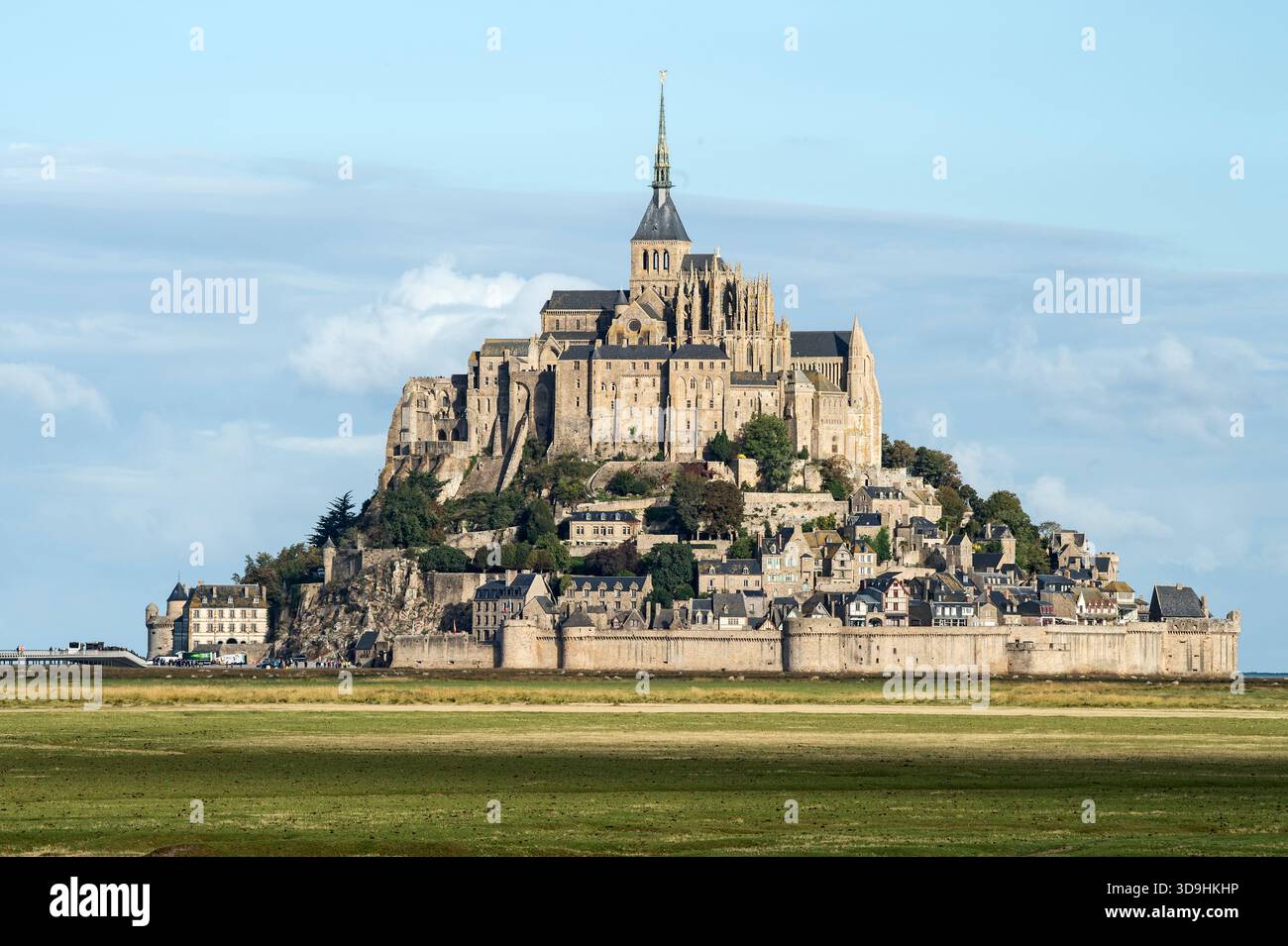 Abtei Mont Saint-Michel, Mont-Saint-Michel, Normandie, Frankreich Stockfoto