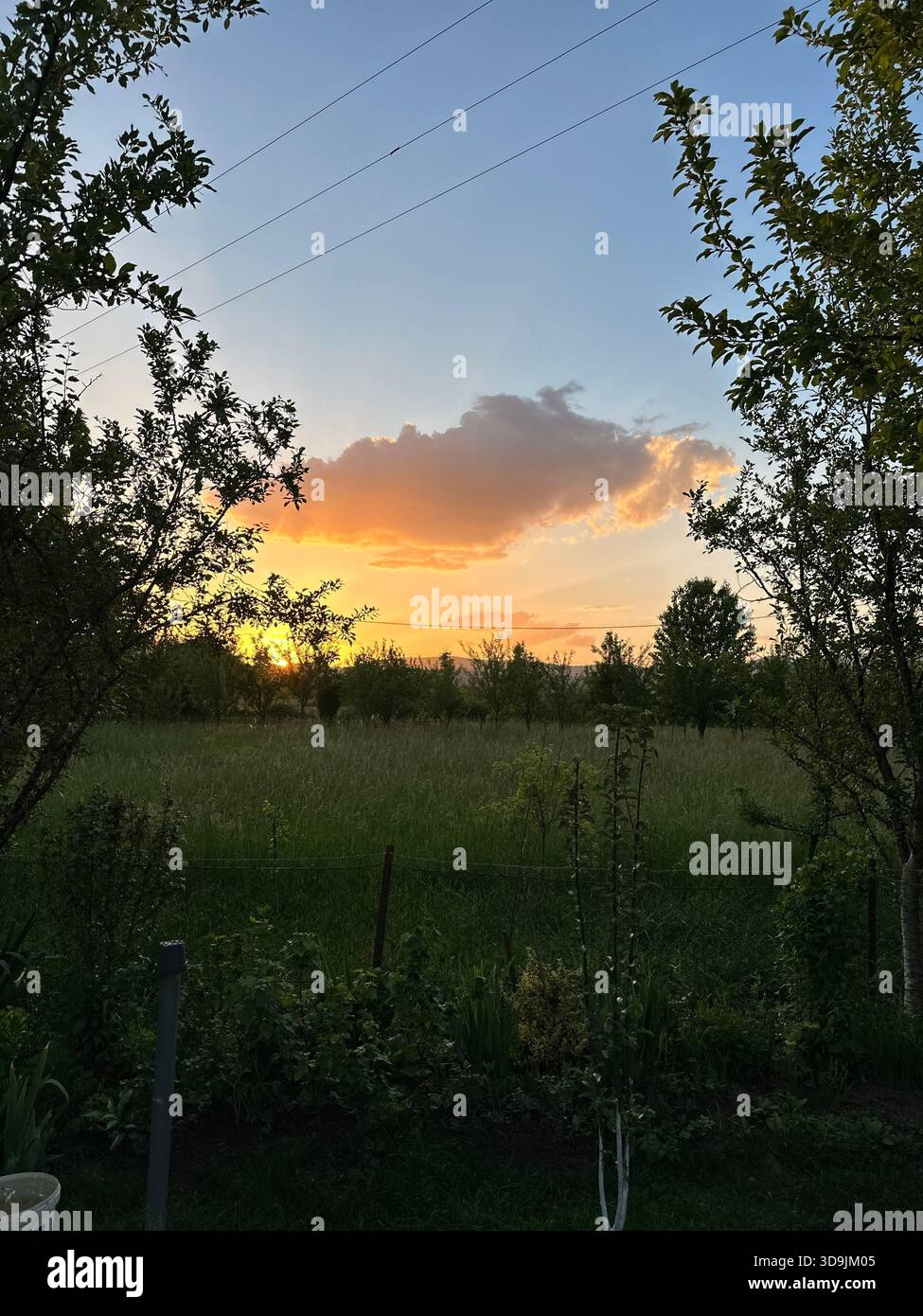 Wunderschöne und abstrakte Naturlandschaften von Bosnien und Herzegowina mit surrealen Texturen, stimmungsvoller Landschaft und künstlerischen Interpretationen. Stockfoto