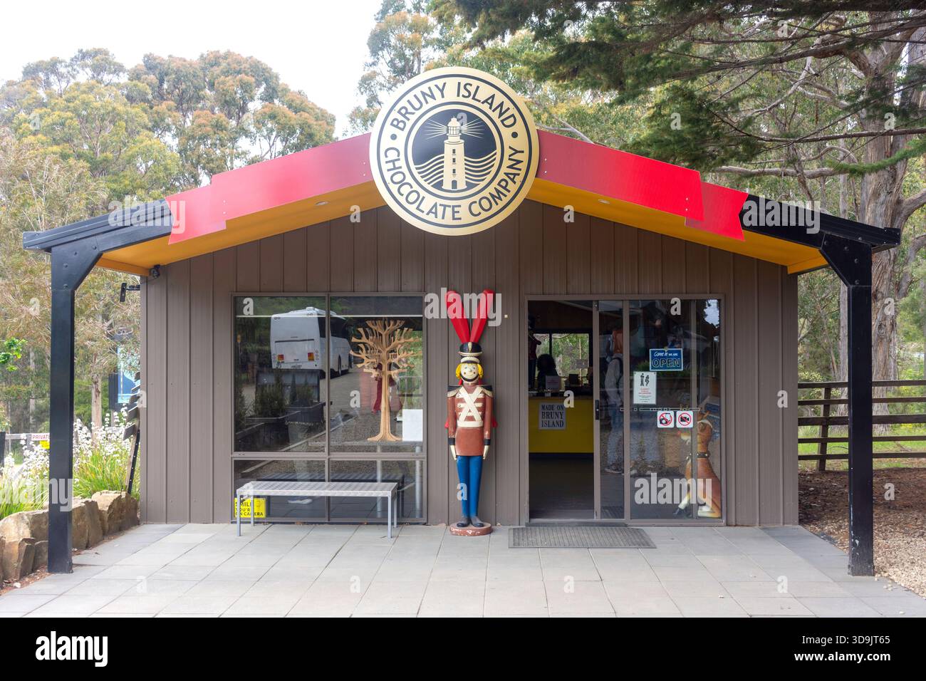 Bruny Island Chocolate Company, Adventure Bay Road, South Bruny, Bruny Island, Tasmanien, Australien Stockfoto