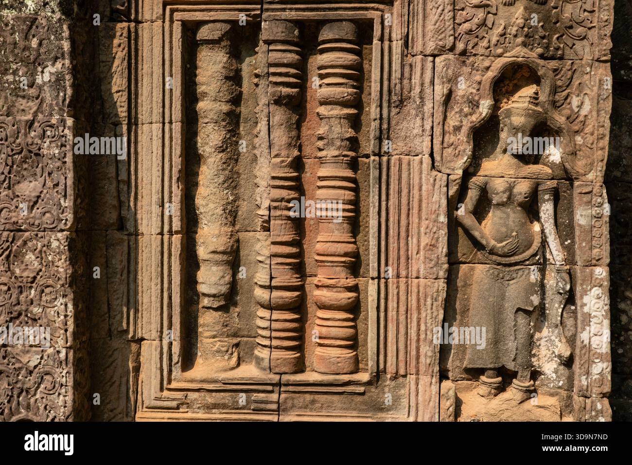 Ta Prohm Tempel, Angkor, Kambodscha. Stockfoto