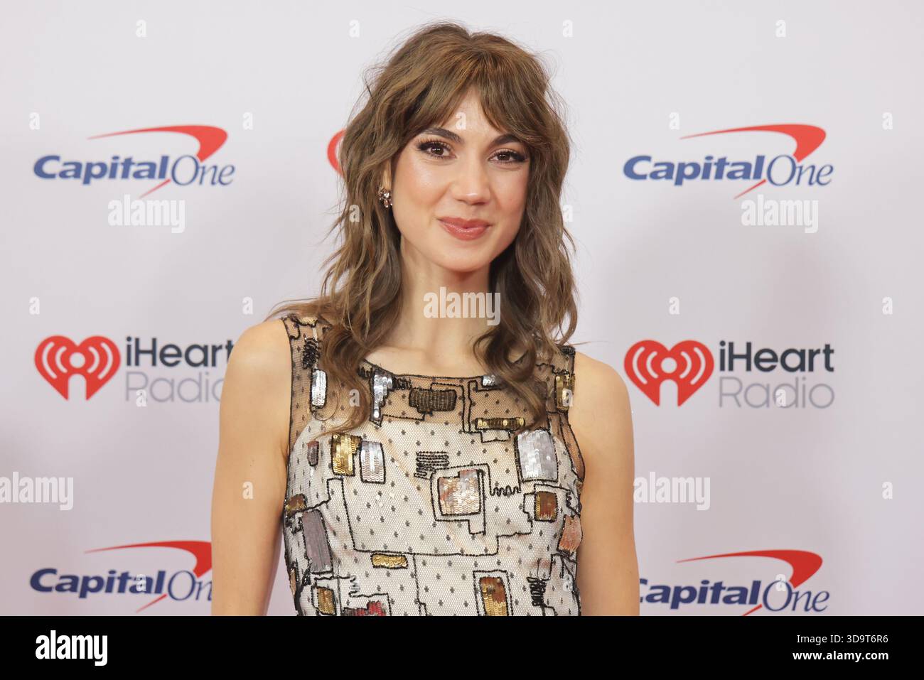 Inglewood, Usa. Dezember 2025. Emerson Tenney nimmt an iHeartRadio 102,7 KIIS FM Jingle Ball 2025 im Intuit Dome Teil. Quelle: SOPA Images Limited/Alamy Live News Stockfoto