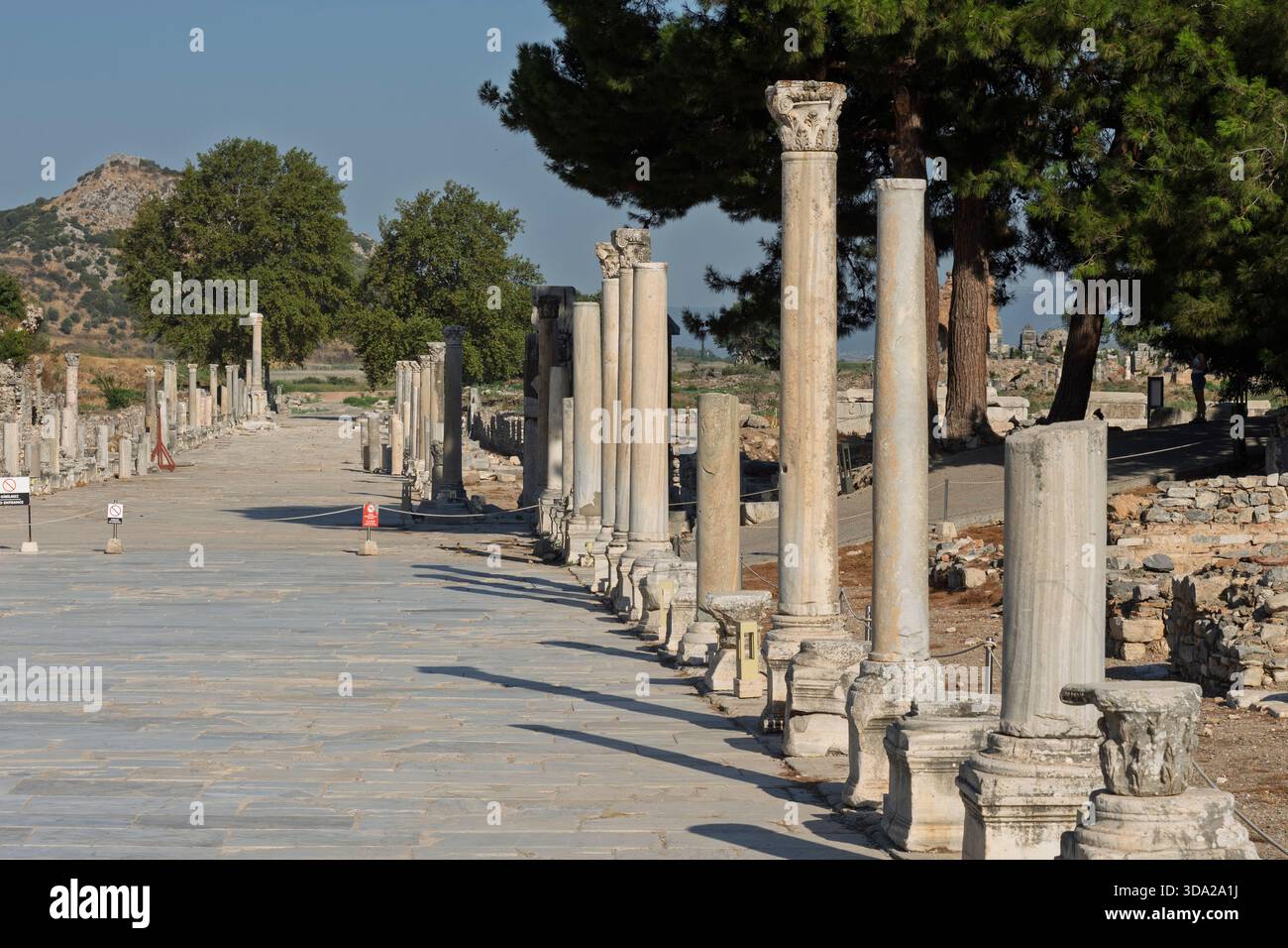 Ausgrabungsstätte Ephesus, Türkei. Stockfoto