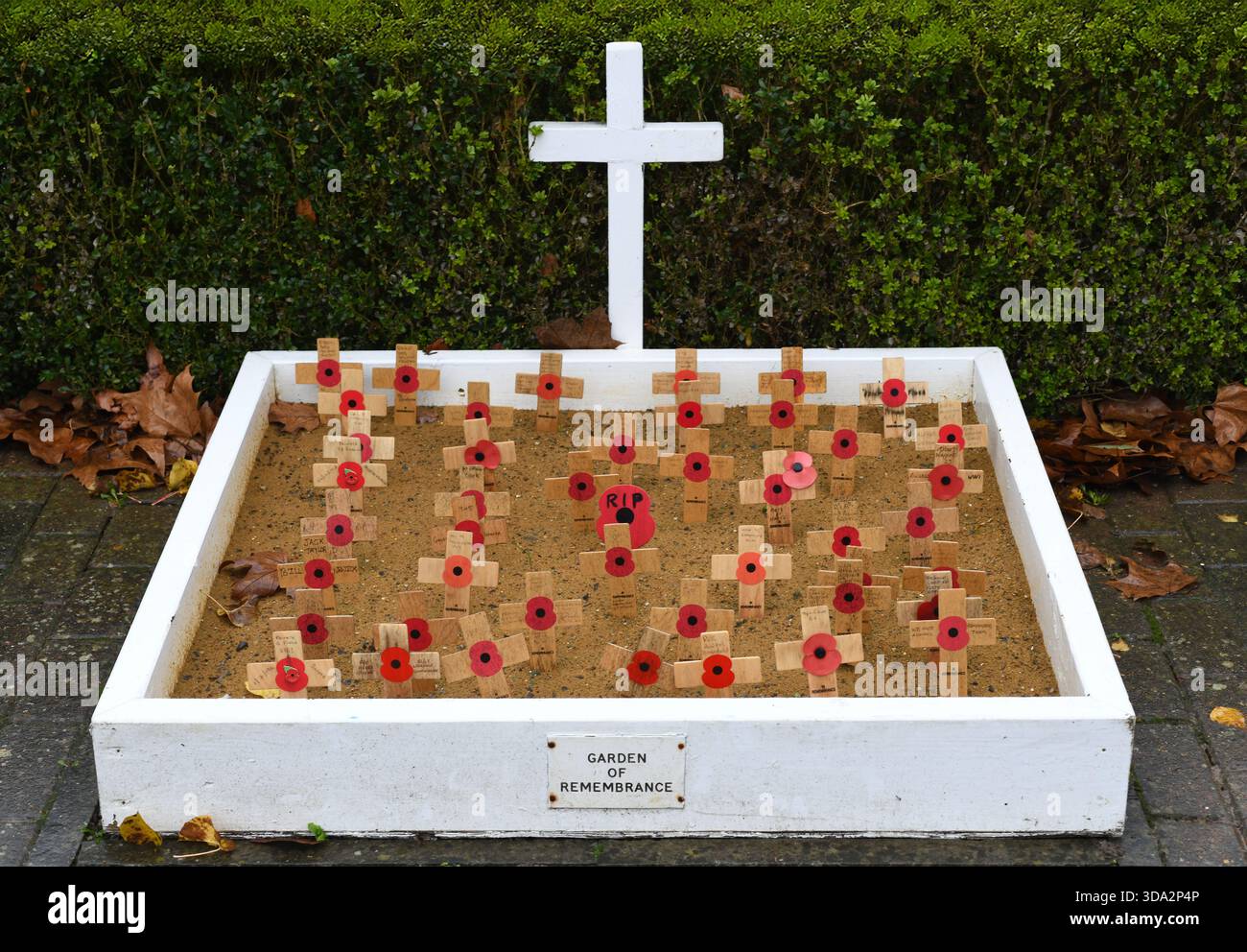 Garten der Erinnerung Stockfoto