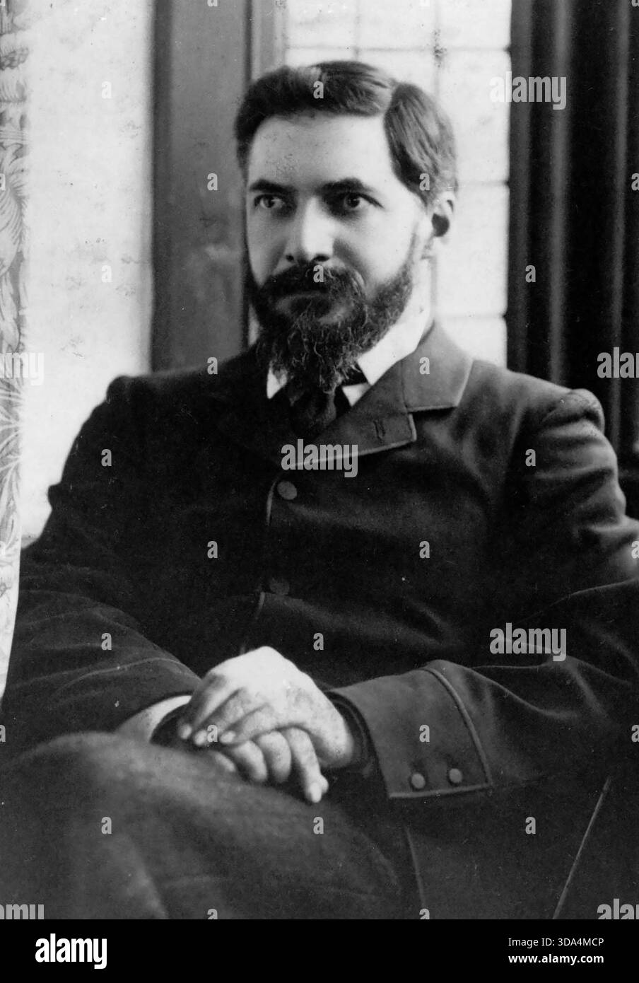 Flinders Petrie, Sir William Matthew Flinders Petrie (1853–1942), Sir Flinders Petrie, Englischer Ägyptologe Stockfoto