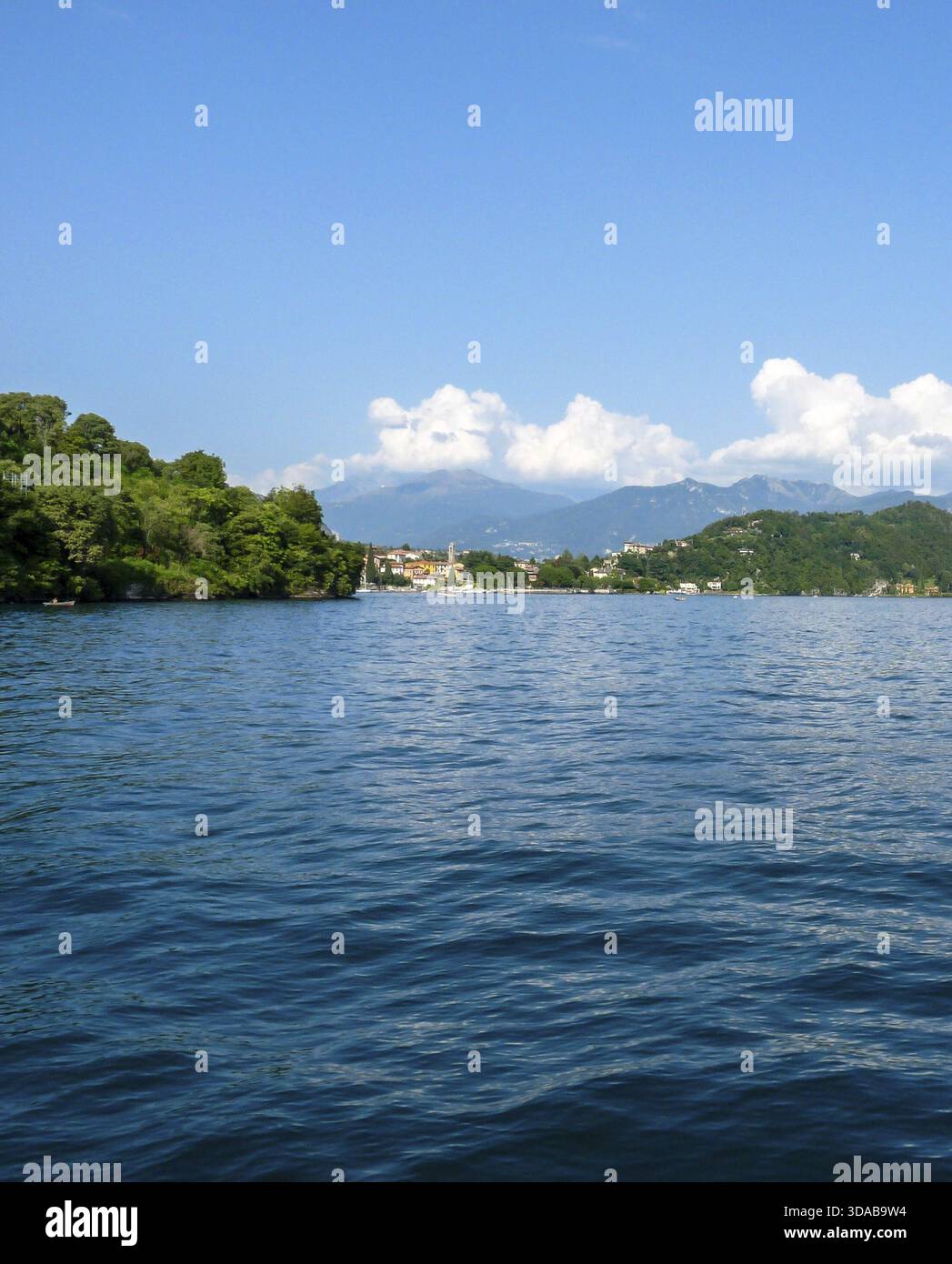 Italien, Como, Europa, ein großes Gewässer Stockfoto
