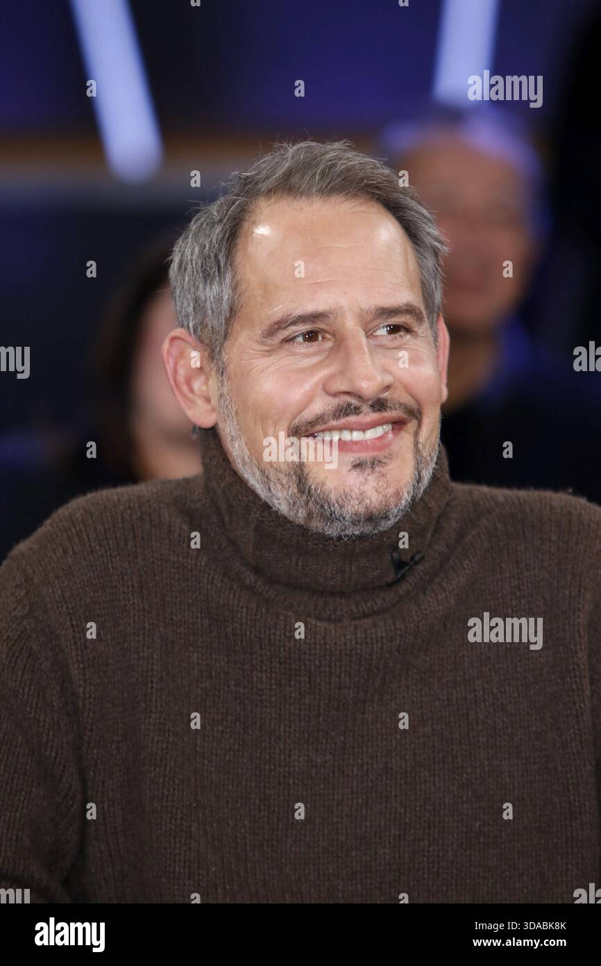 Moritz Bleibtreu, Schauspieler, Gast in der Fernsehsendung NDR Talk Show in den NDR Studios, Hamburg Stockfoto