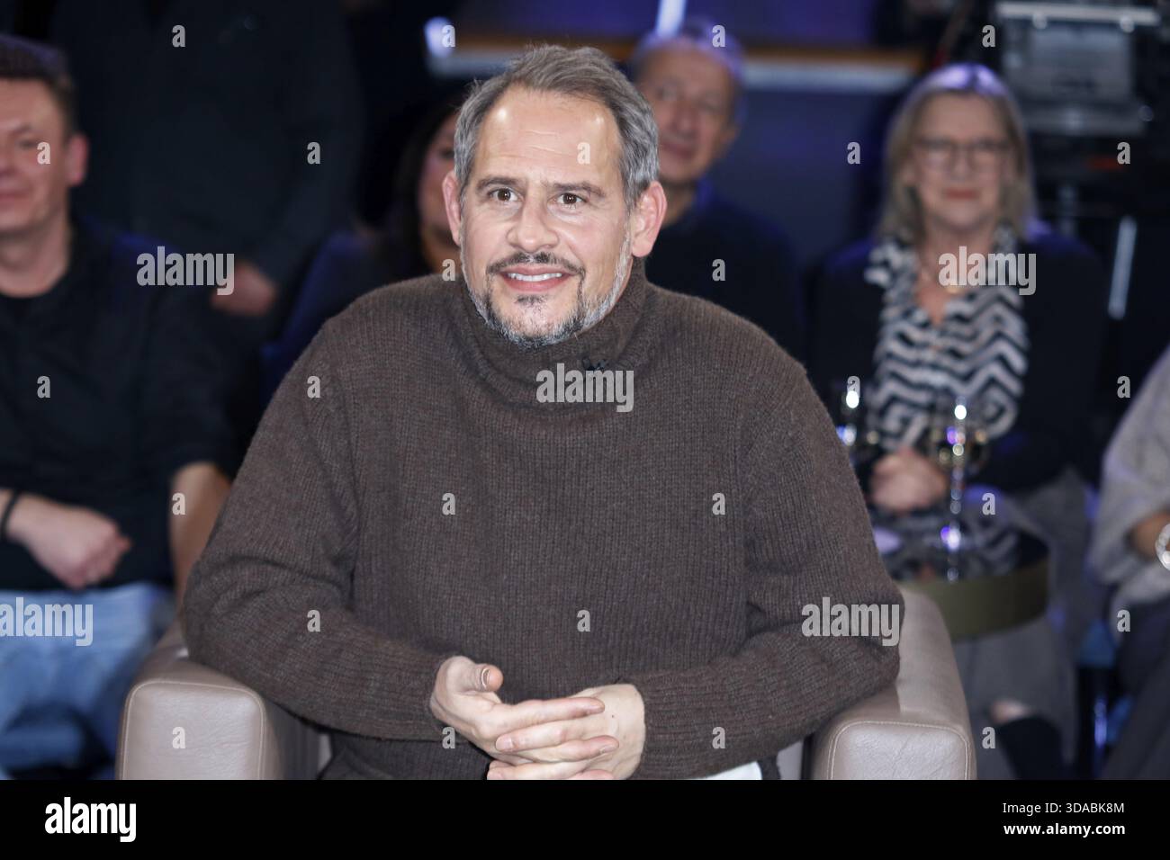 Moritz Bleibtreu, Schauspieler, Gast in der Fernsehsendung NDR Talk Show in den NDR Studios, Hamburg Stockfoto