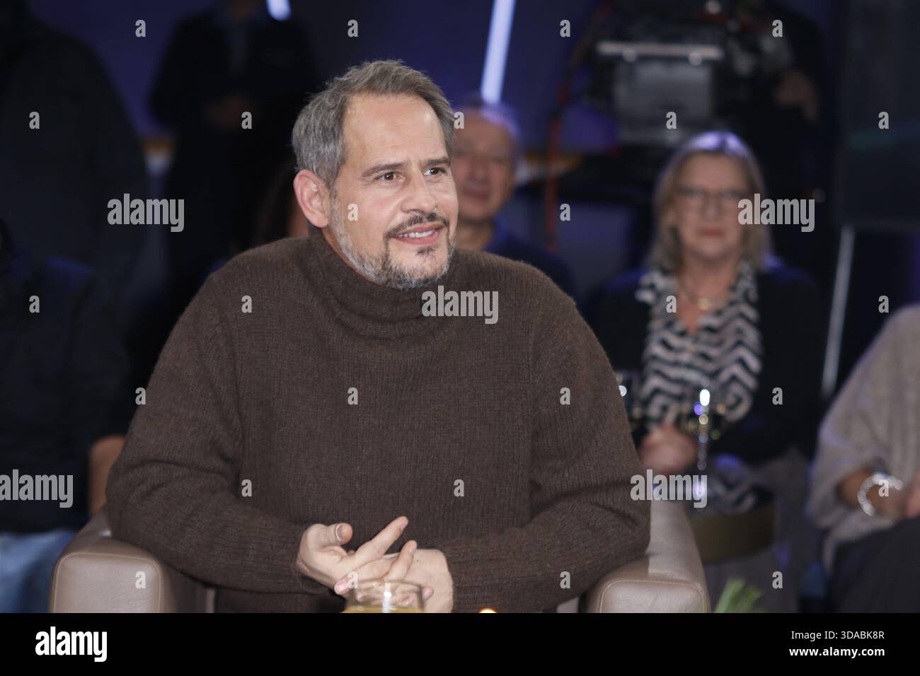 Moritz Bleibtreu, Schauspieler, Gast in der Fernsehsendung NDR Talk Show in den NDR Studios, Hamburg Stockfoto
