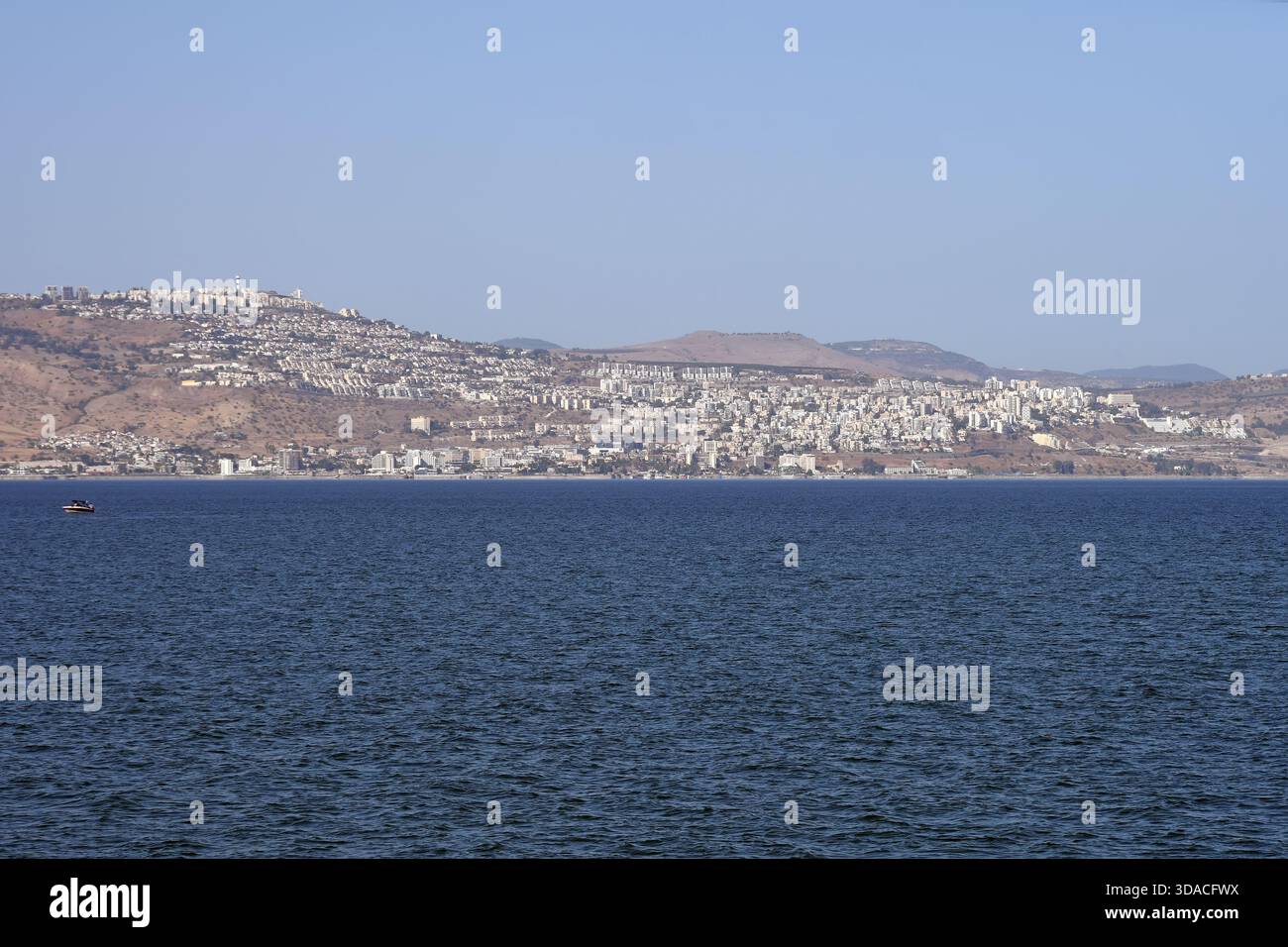 Tiberius am See von Galiläa Stockfoto