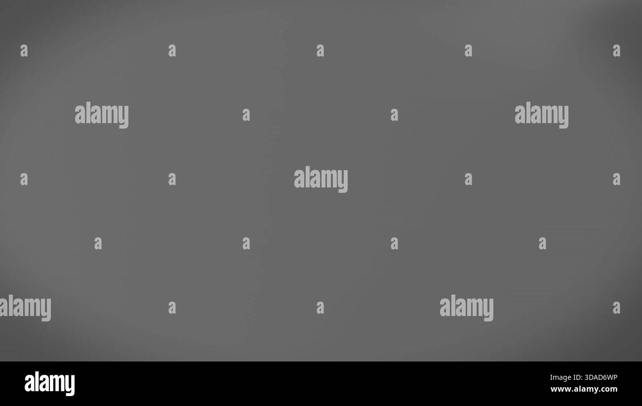 Ein einheitlicher grauer Hintergrund mit Farbverlauf wird in flachem Design für Business und Tech, Kopierraum gezeigt Stockfoto