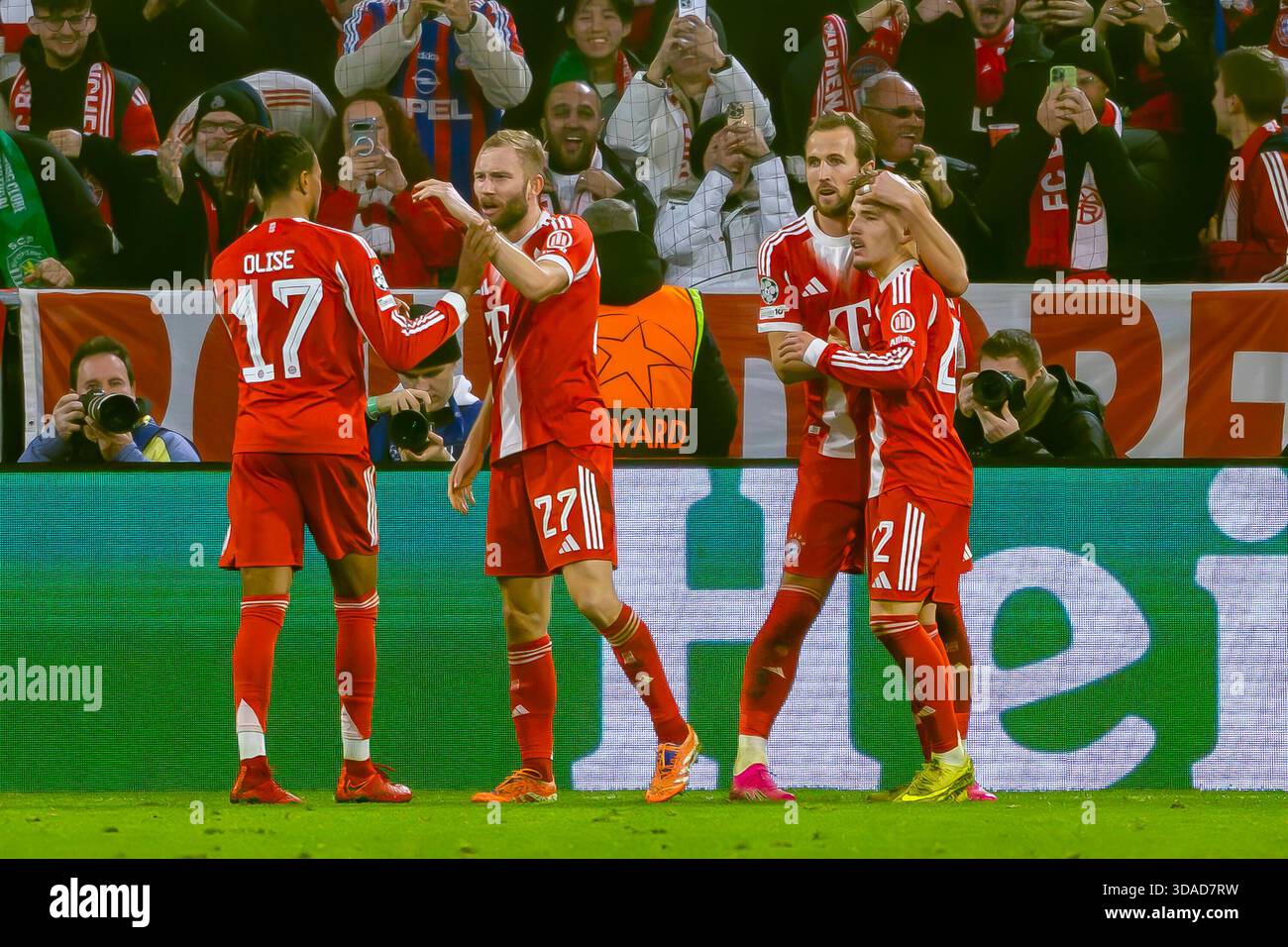 teilnehmer: fc bayern münchen gegen sporting lissabon statistiken