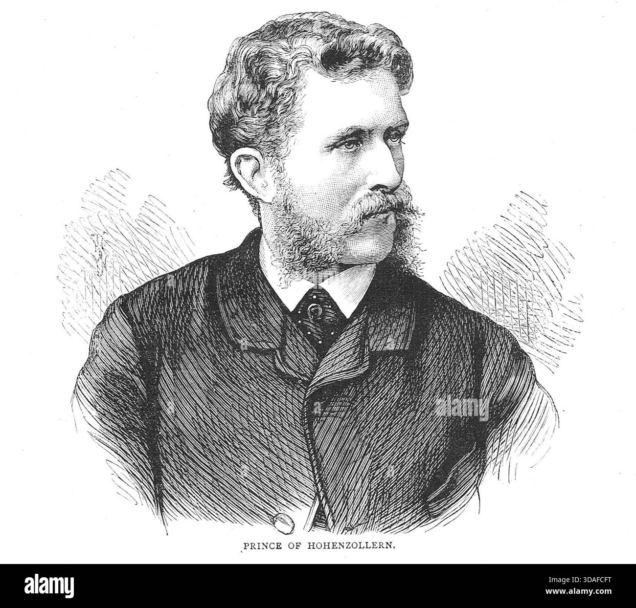 Leopold, Prinz von Hohenzollern Stockfoto