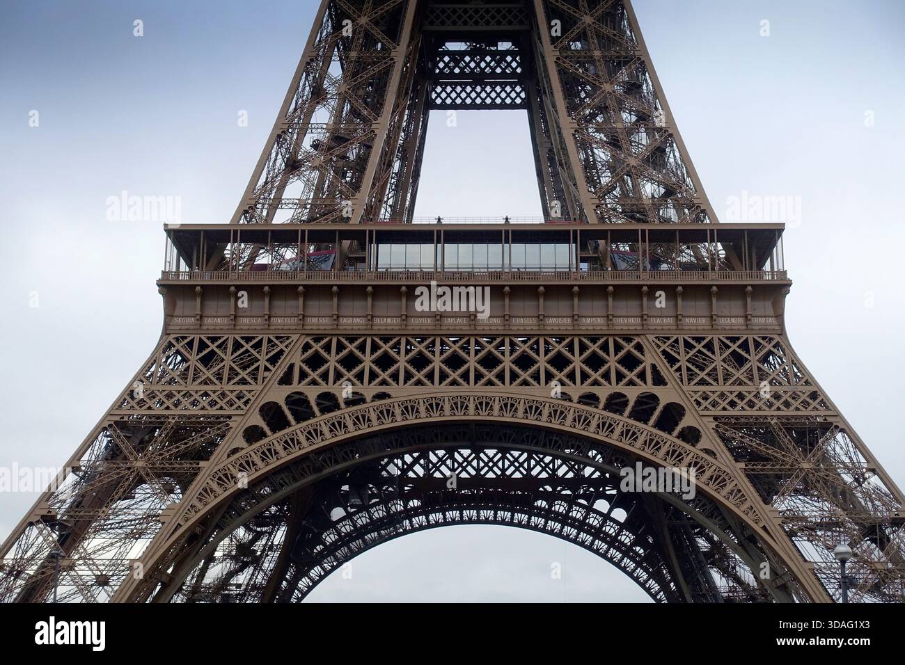 Eiffelturm, Paris, Frankreich. Stockfoto